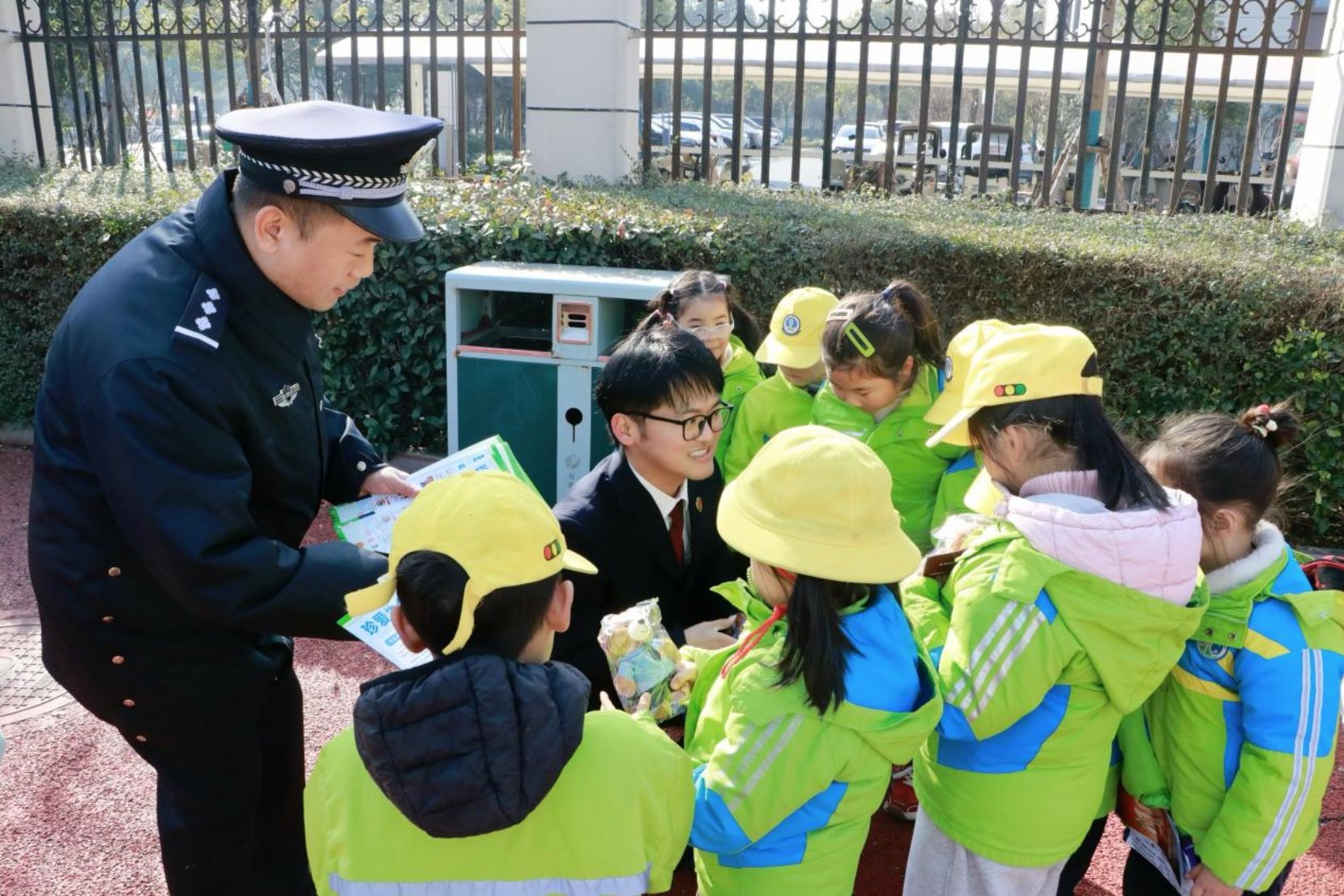 【中国人民警察节】阜南县人民检察院参加警营开放日活动